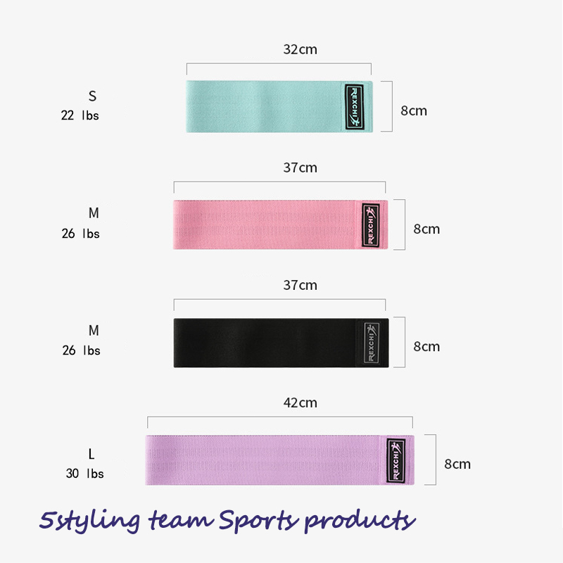 Rexchi \/ Reich yoga cu inel de șold Rezistență yoga cu ghemuță fitness elastică bandă de tensiune bandă elastică