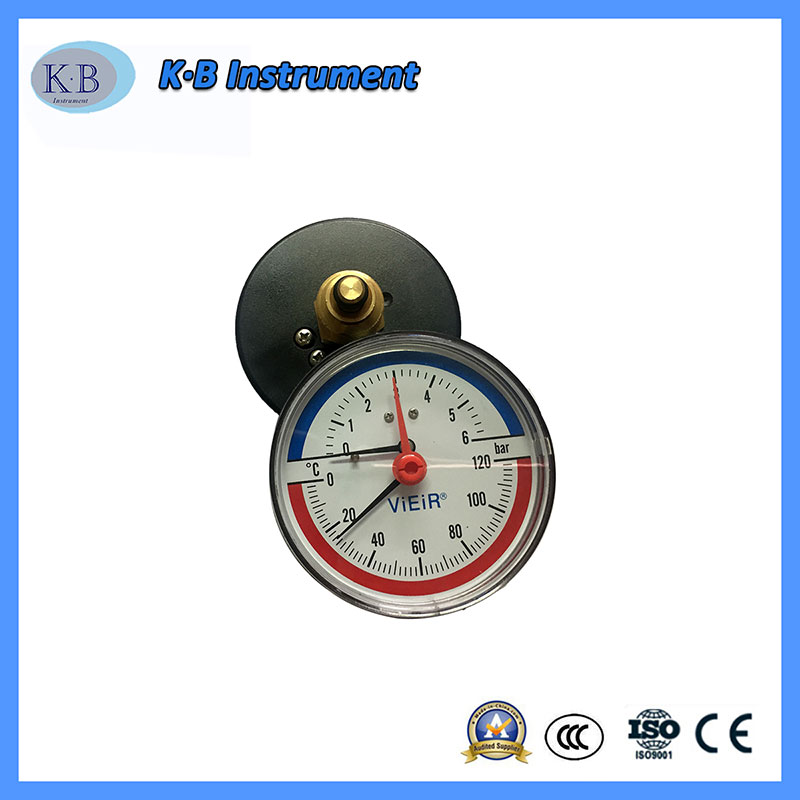 termomanometru, reglare mecanică a presiunii și reglarea temperaturii