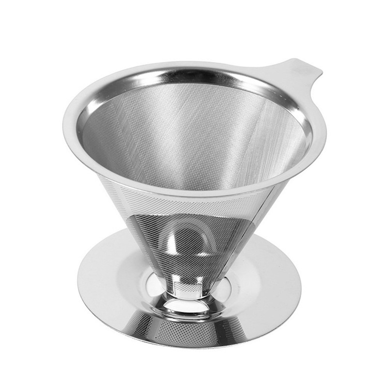 Stainless Steel Drip Reutilizabil Pour Peste Stand Mesh filtru de cafea
