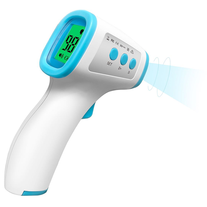 Piesă de temperatură de mână cu precizie Termometru digital cu infraroșu fără contact