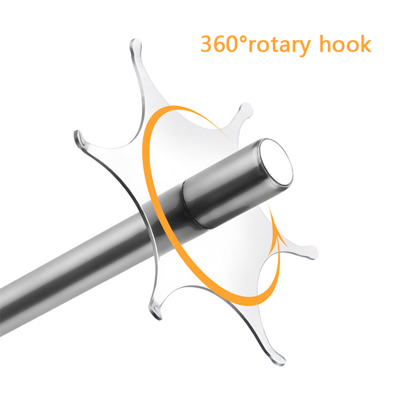 Bucătărie cu raft rotativ lățărier Suport din oțel inoxidabil Rotativ depozitare raft Instrumente de gătit Organizator