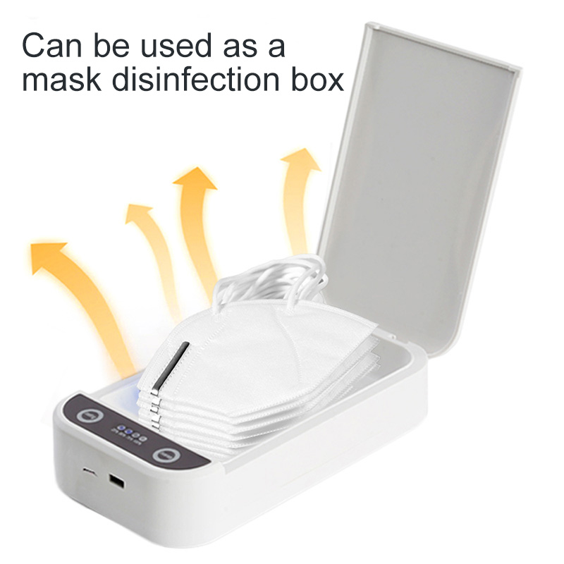 Disinfecție Aparat UV Sterilizator Cellphone Mask Disinfecție Case de sterilizare