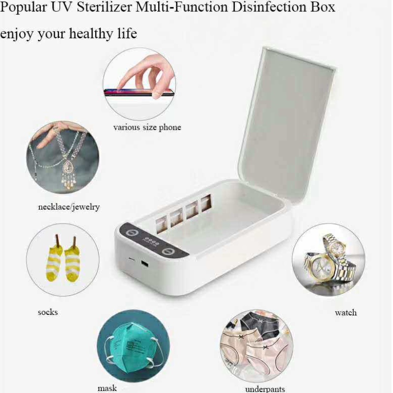 Sterilizer multifuncţional cu detergent UV Disinfecție Box