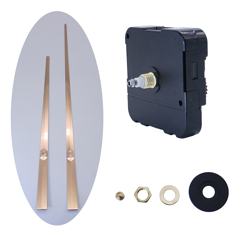 15mm perete quartz ceas mișcare și HR1001 mâinile de ceas de aur