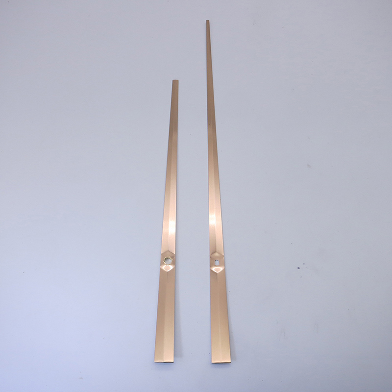 15mm perete quartz ceas mișcare și HR1001 mâinile de ceas de aur