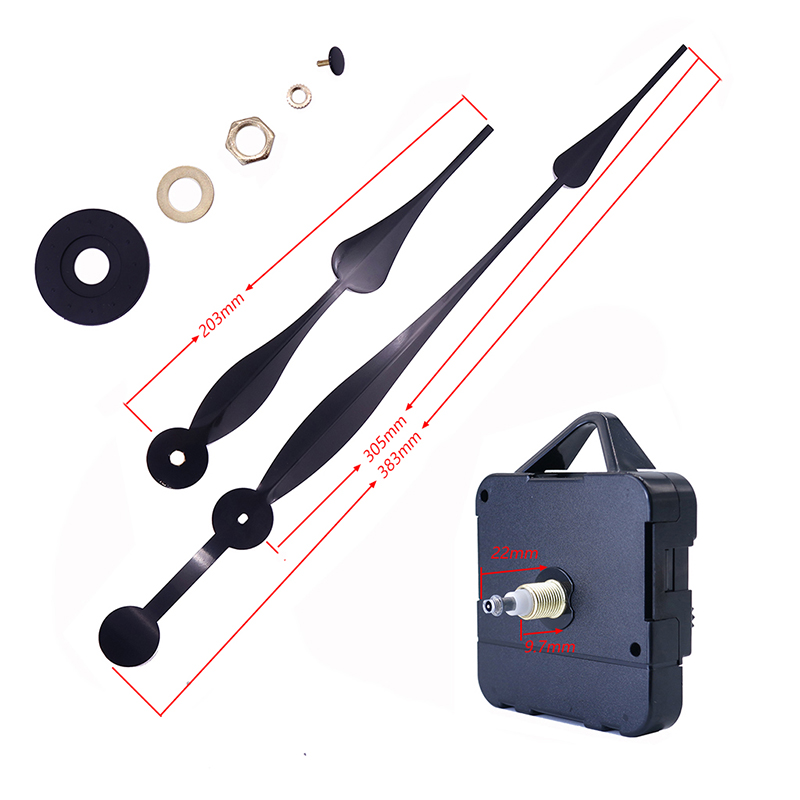 HR1688 Mașină de ceas de 15 mm cuarț și mâini de ceas din aluminiu