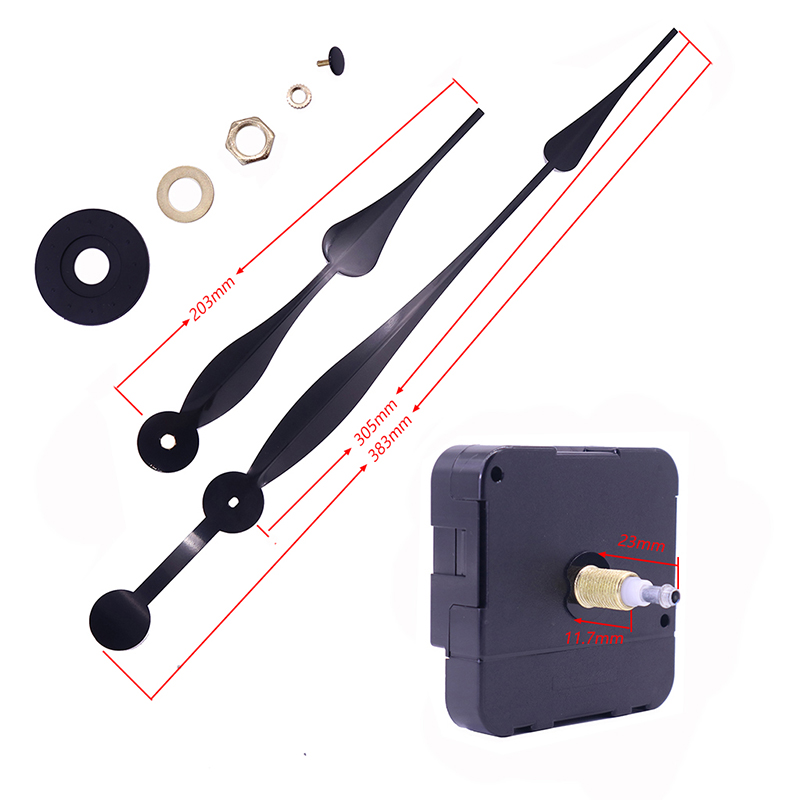 vânzare fierbinte 20mm super cuplu I mișcare ceas ax și mână mare ceas