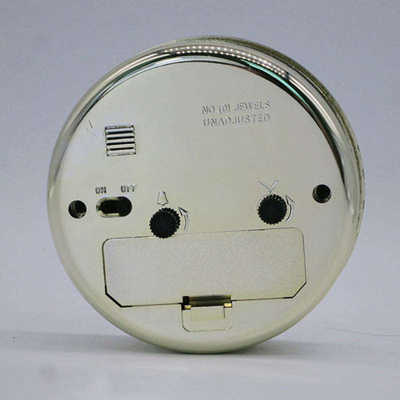 inserția de ceas cu alarm ă auriu cu diametrul 89mm