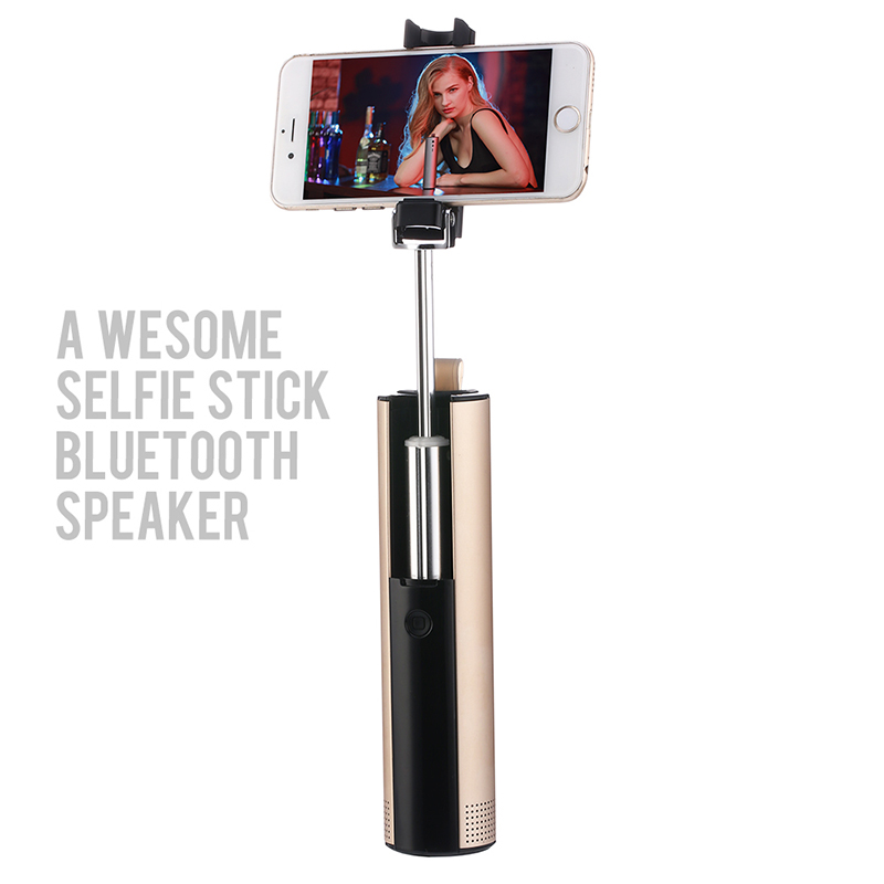 Difuzorul wireless S621 Selfie Stick ușor de transportat