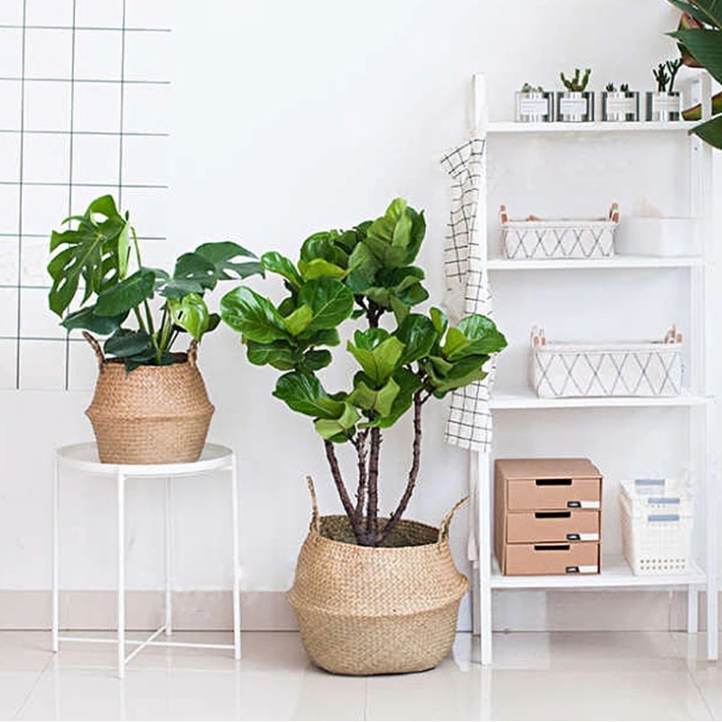 Decor pentru acoperiți ghivece de flori stand oval coș de depozitare cu pescăruș