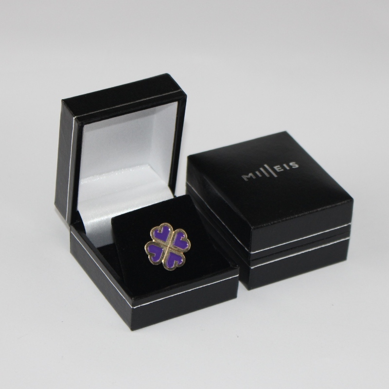 Articol V-07S pătrat Cutie de hârtie din plastic pentru diametru 25-30 mm monedă, ecuson, inel etc. mm. 46 * 53 * 32, greutate aproximativ 35g