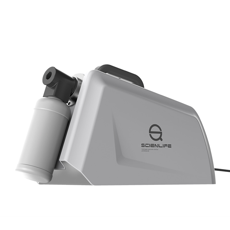 Sterilizator de peroxid de hidrogen în ceață uscată