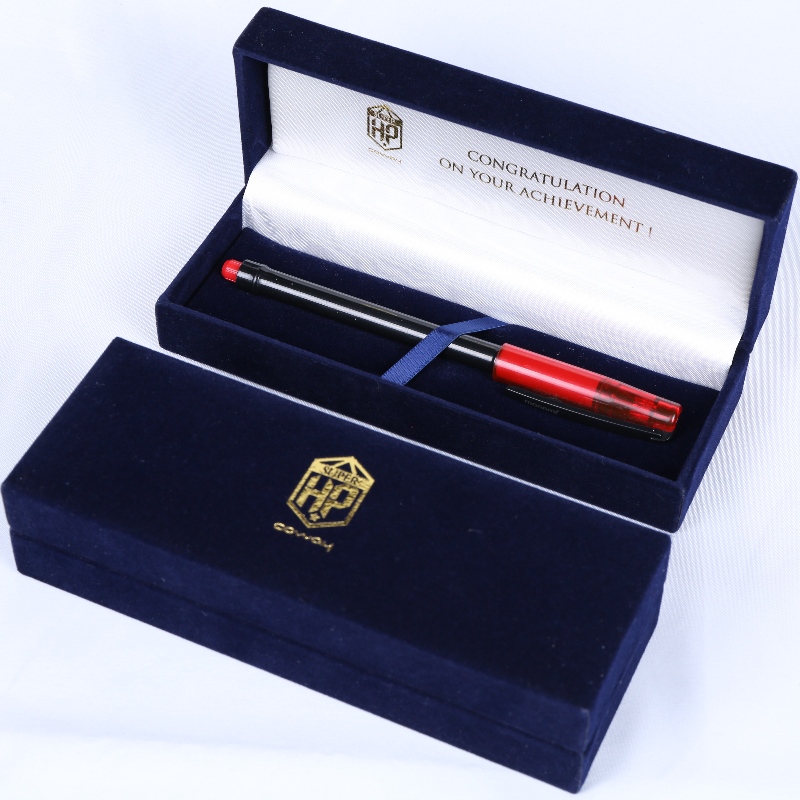 Obiect V-12L dreptunghi Leatherette Paper box pentru 140*35mm mai multe insigne, pixuri &colier, etc. mm.160*58*40, greutăți aproximativ 120g