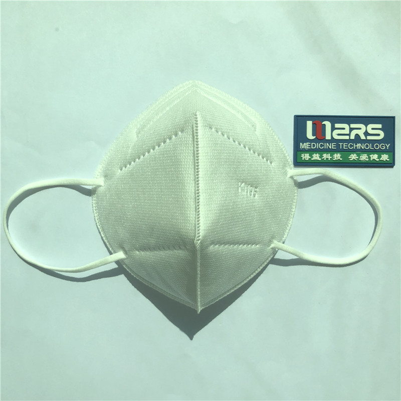 2020 Masca de protecție non-țesută KN95 2020 Non-țesută pliantă cu jumătate de 5 bucăți pentru utilizare personală