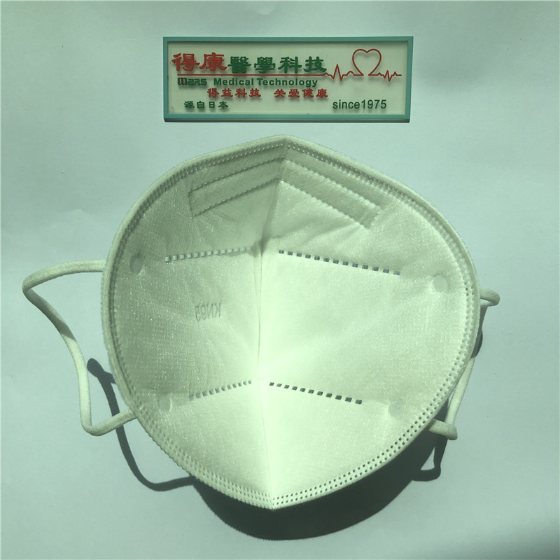 Clasa cu supapă de respirație Mască de față tip anti-praf Earloop KN95