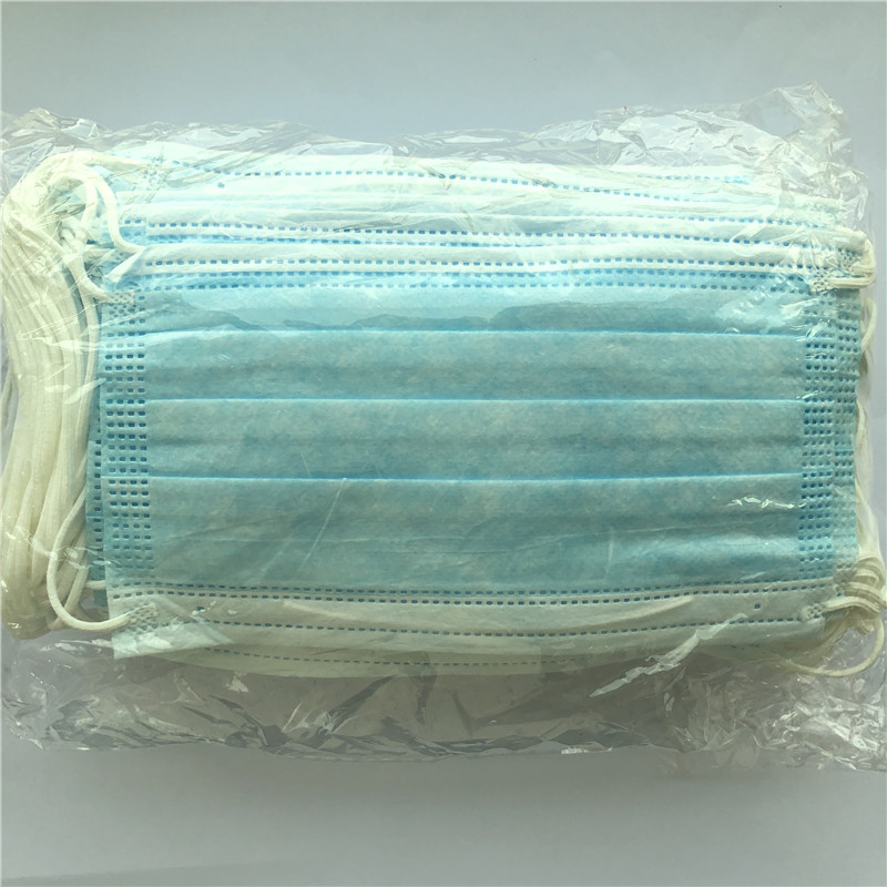 Factory Direct Price Disposable Face Mask Thick 3Pli Masks with Confortabil Earloop