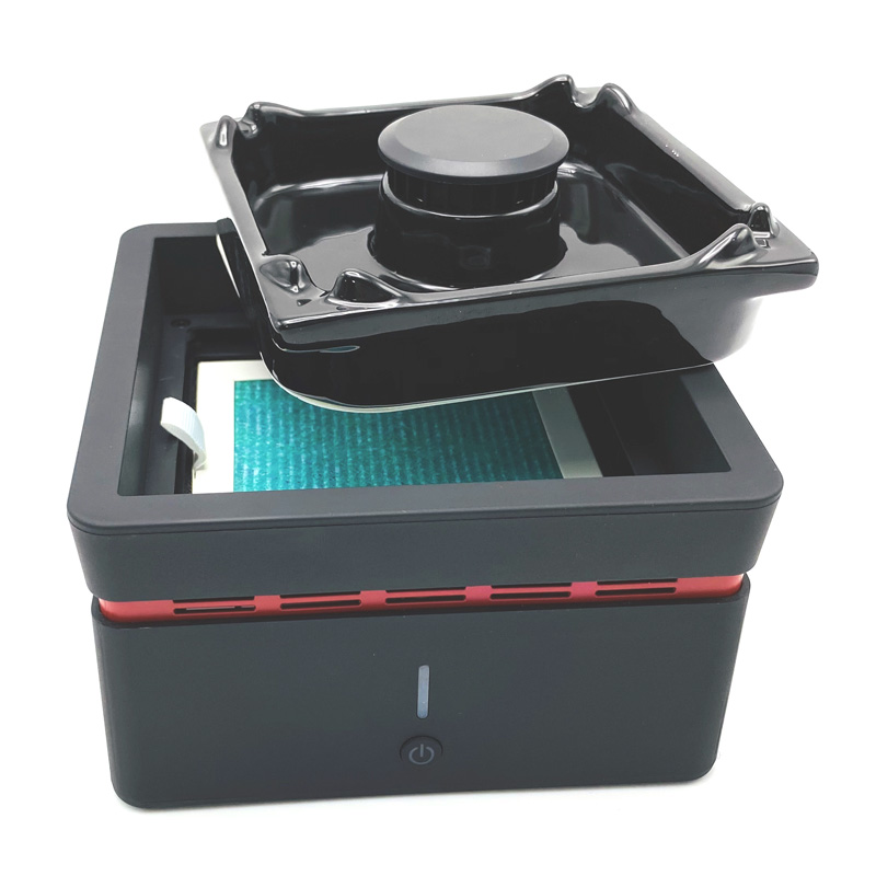 Purificare electronică inteligentă fără miros de purificator de scrumieră fără fum fără miros T3 fumat second-hand