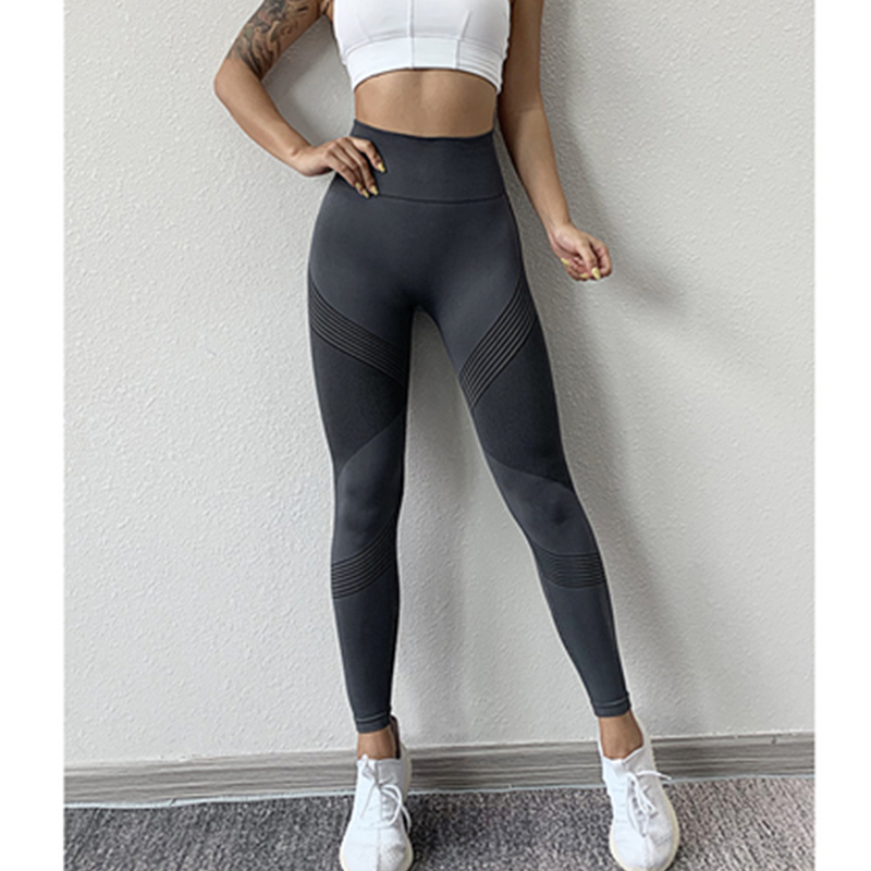 Pantaloni de yoga cu talie înaltă pentru femei care aleargă pantaloni de fitness sport