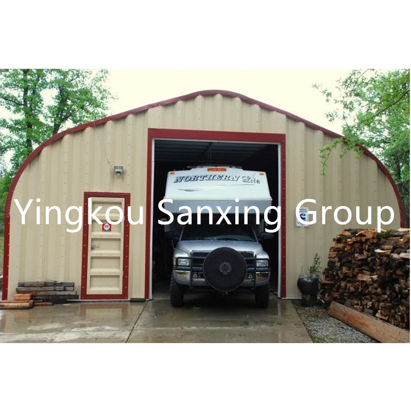 Linia de producție a clădirilor cu forme multiple Quonset