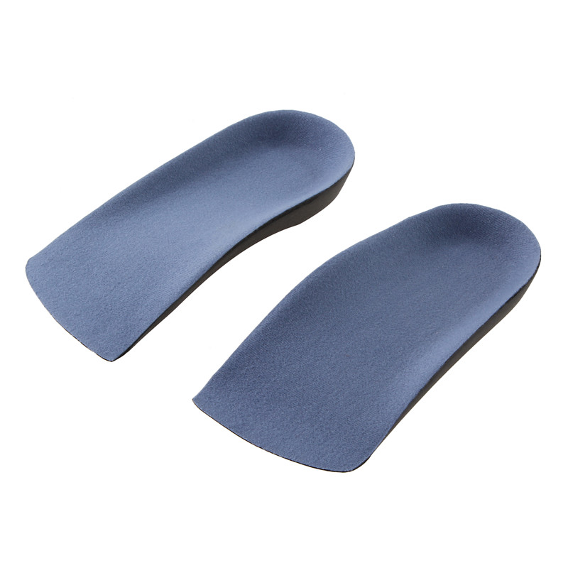 3/4 Lungime PU Hard Plastic High Quality Custom Flat Feet Arch Suport Orthopedic Foot Shoe Insoles