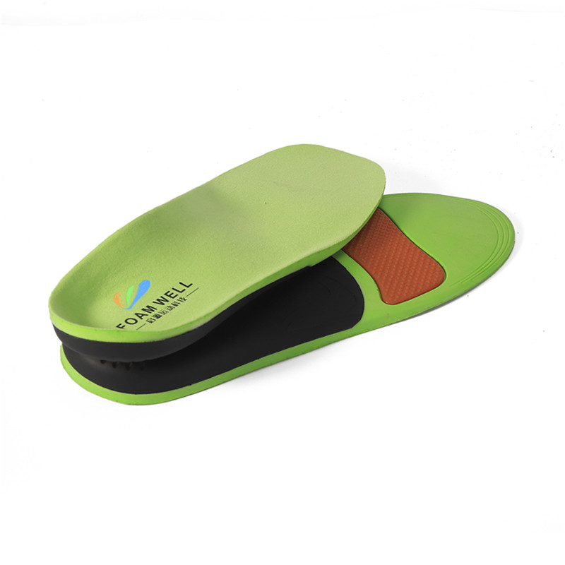 GEL TPU Pad Arch Suport Bowlegs Plat Foot Plantar Fastitis Corection Orthopedic Insole