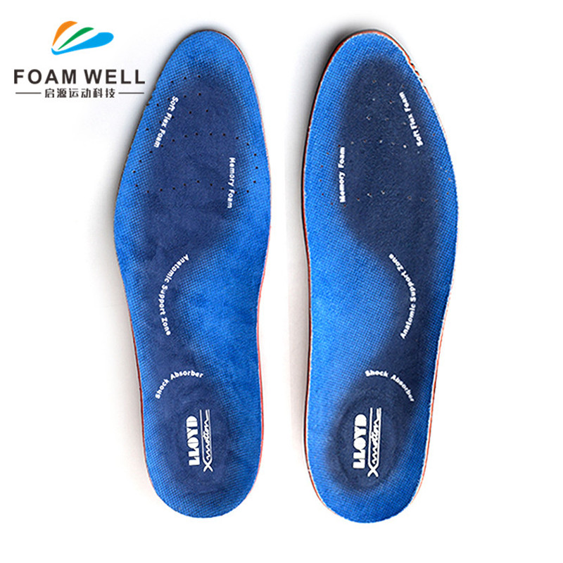 Calitate ridicată Personalizează Absorbția șocului Eva Arch Suport Plat Feet Orthopedic Insoles