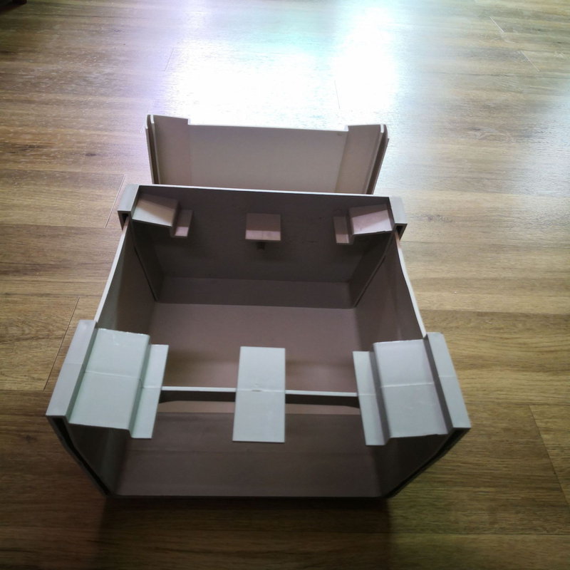 jgheab portabil din plastic din PVC extrudat non-toxic pentru cultivarea plantelor fără sămânță