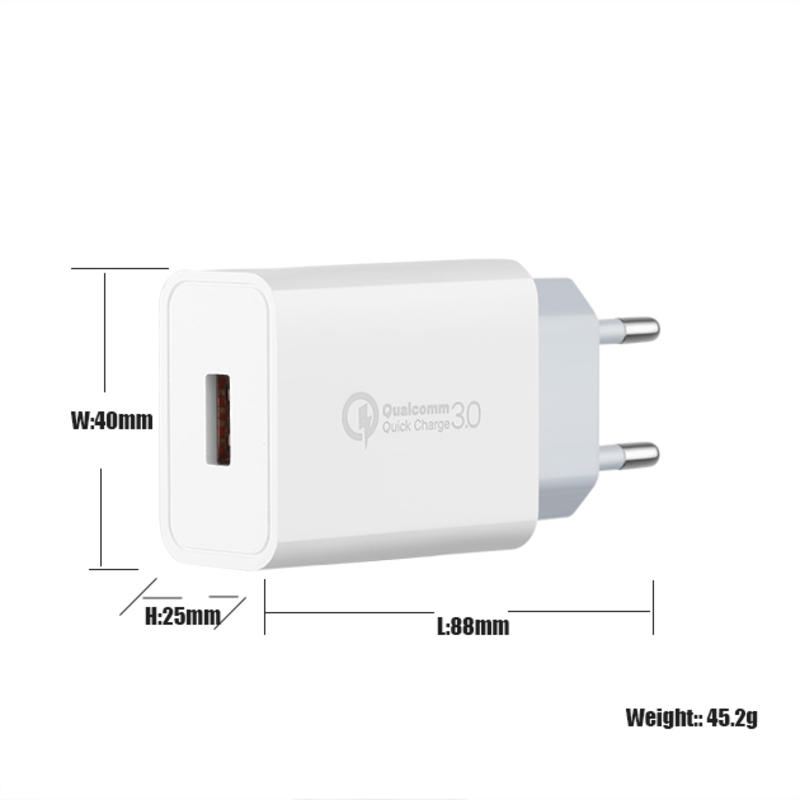 OEM Super Fast Wall Qc 3.0 18w Pd Charger Usb încărcător multi-încărcător universal multi-de călătorie