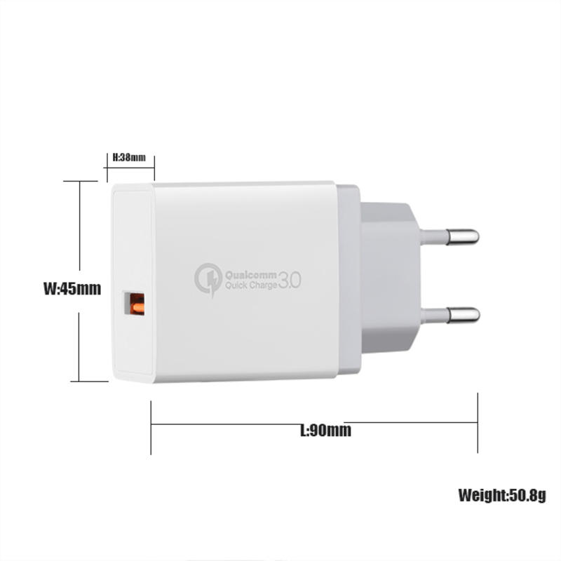 Încărcător rapid Conectare încărcător USB Usb pentru iPhone UK Plug QC3.0 USB Travel Charger