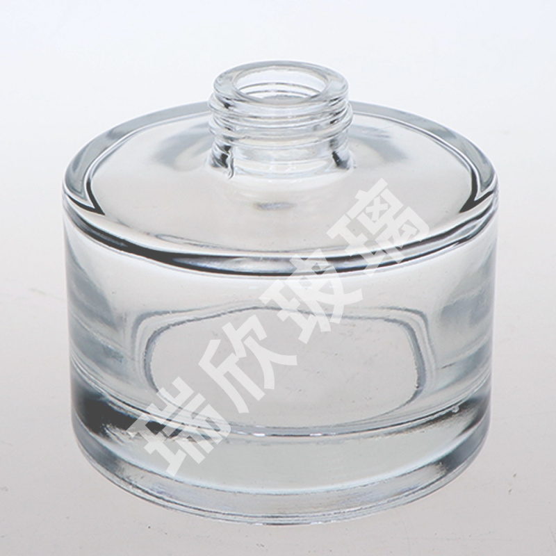 Difuzor cu sticlă de sticlă tip rotund 100ml cu capac cu role