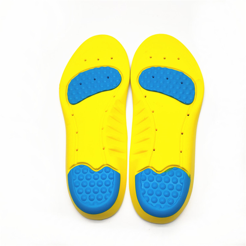 Amazon Best Seller Shock Absorbtion Confort PU Foam Sports Shoe Insoles for Feet Relief