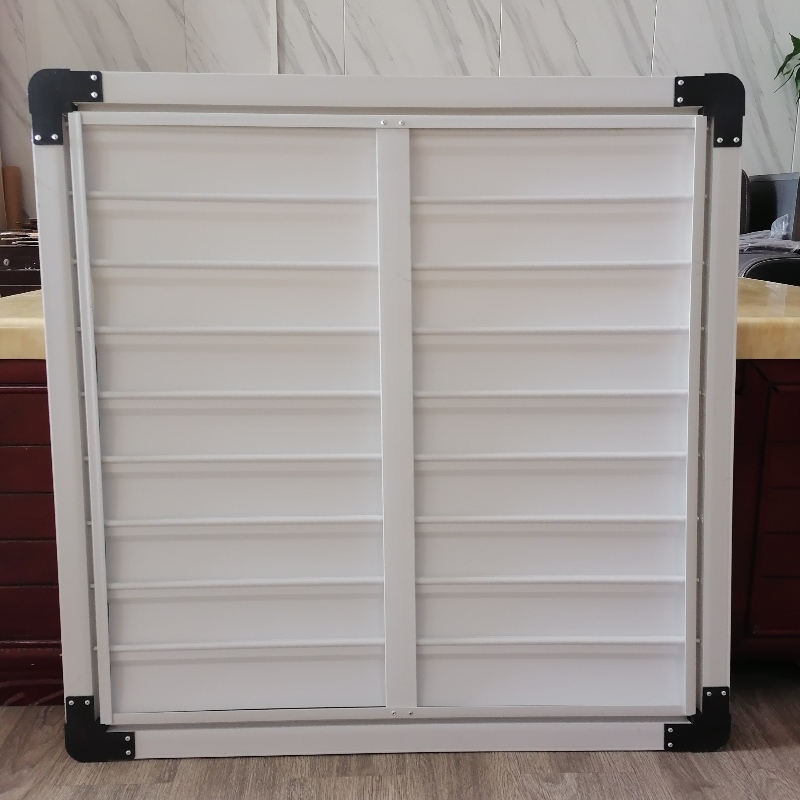 PVC jaluzele pentru ventilatorul de gaze de sticlă din oțel fără fir