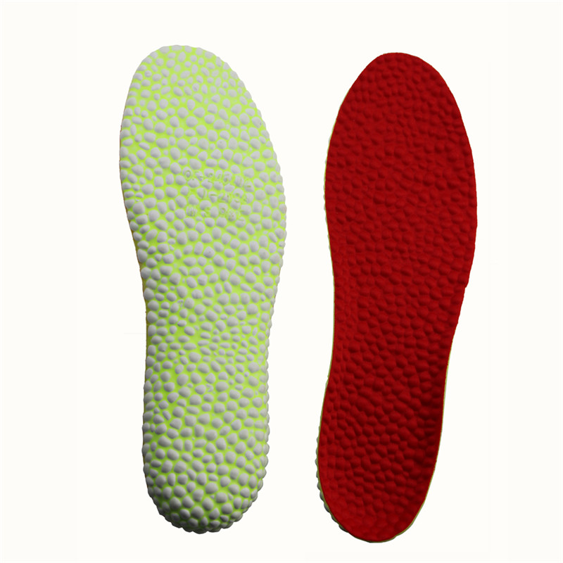 Tehnologie E-TPU Popcorn Insoles High Elasticity Light Weight Plantar Fastitis Shoes Massage Orthotic Insoles pentru bărbați și femei