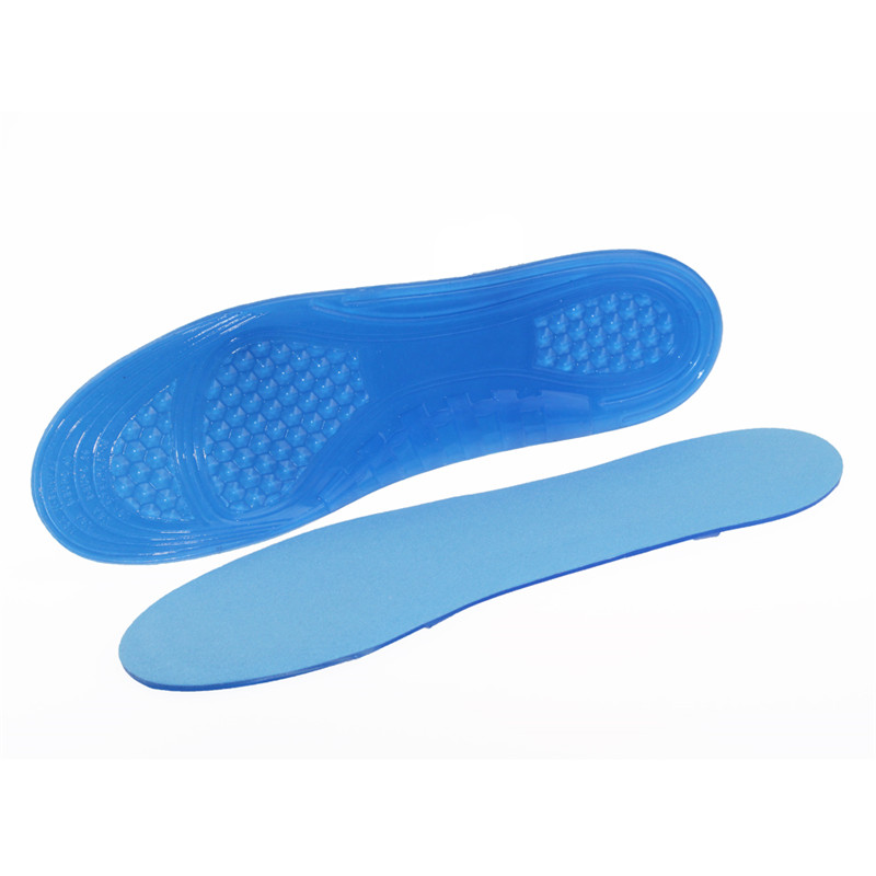 Sport non-Slip arcul suport gel de confort ortostic silicon pu spumă insole pentru reducerea durerii la nivelul picioarelor
