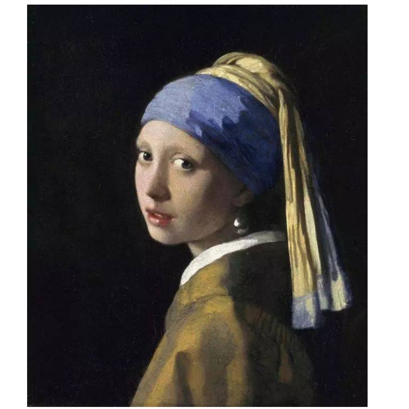 Cardul de întâmpinare Johannes Vermeer Paining, Cardul de Invitaţie include Plicuri Albe.Model personalizat