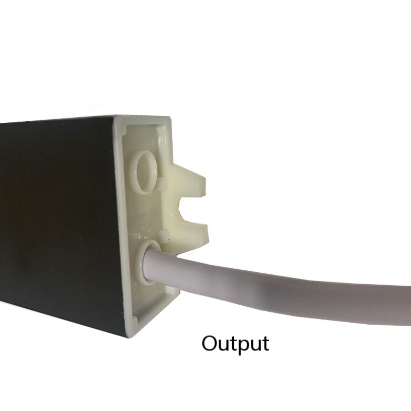 1.25A-12v-15w Alimentarea cu tensiune constant ă, gri, de culoare închisă, a învelișului de aluminiu