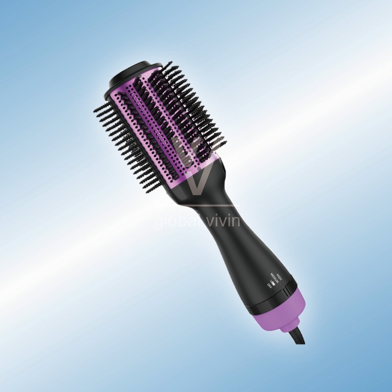 4-In-1 Dinți Barbed Hot Air Brush-VVVVD06