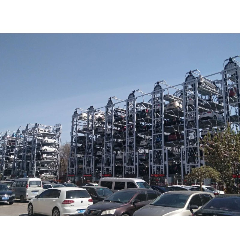 Sistem inteligent de echipament vertical rotativ auto de parcare electric ă China lift de parcare Automatic soluţie de parcare