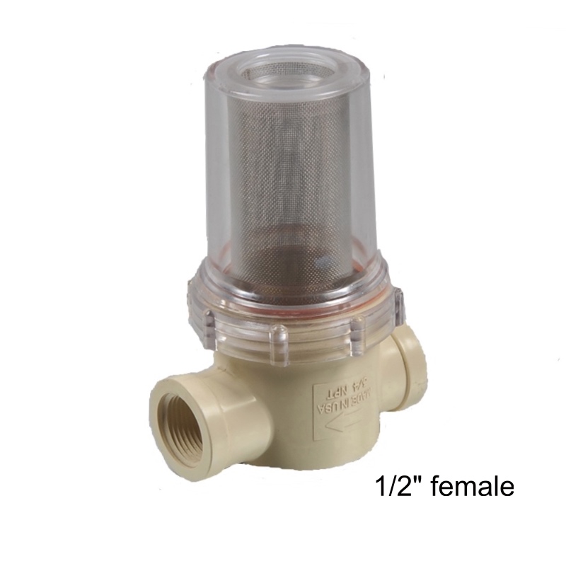 12 Femeie NPT in-Line Strainer