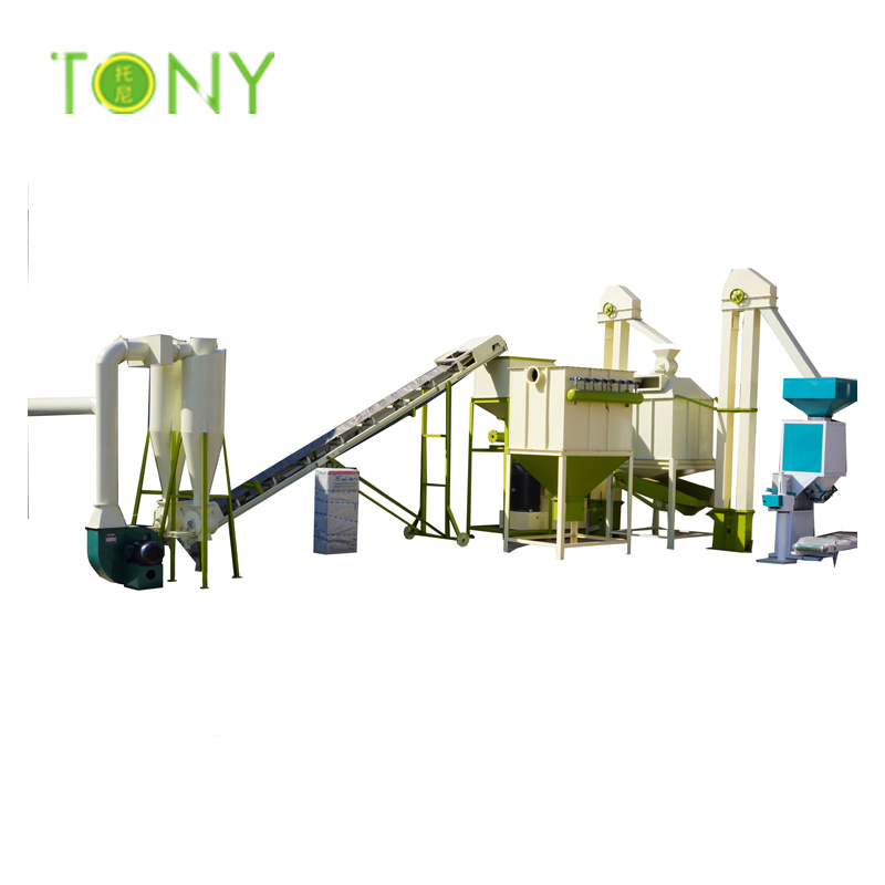 Biomasă de înaltă calitate CE, linie de producție completă de pelete