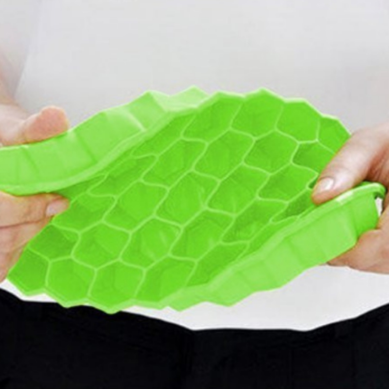 37 celule fagure gheață grila de gheață silica gel cu capac de gheață cutie de acasă mucegai