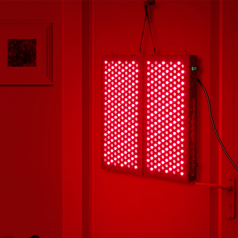 Dispozitiv vertical suspendat la ușă la domiciliu Instrument complet pentru tratamentul luminii roșii cu corp întreg RD1000 Registrul FDA asamblat