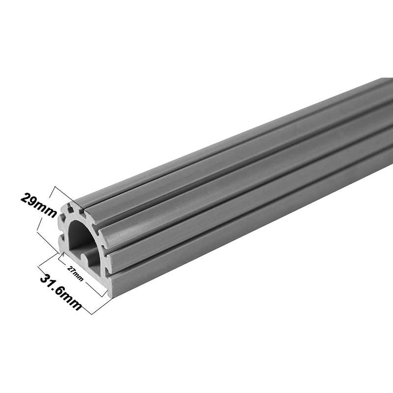 Profil pvc personalizat din fabrică, profil industrial, profil industrial pvc, profil de formă D.