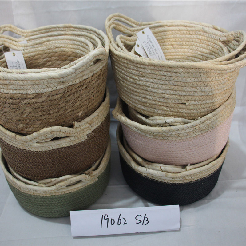 Rattan Oval Coș țesut pentru cadouri Picnic Fructe goale Coșuri pentru cadouri Țesute manual Suport de grădină pentru depozitarea legumelor