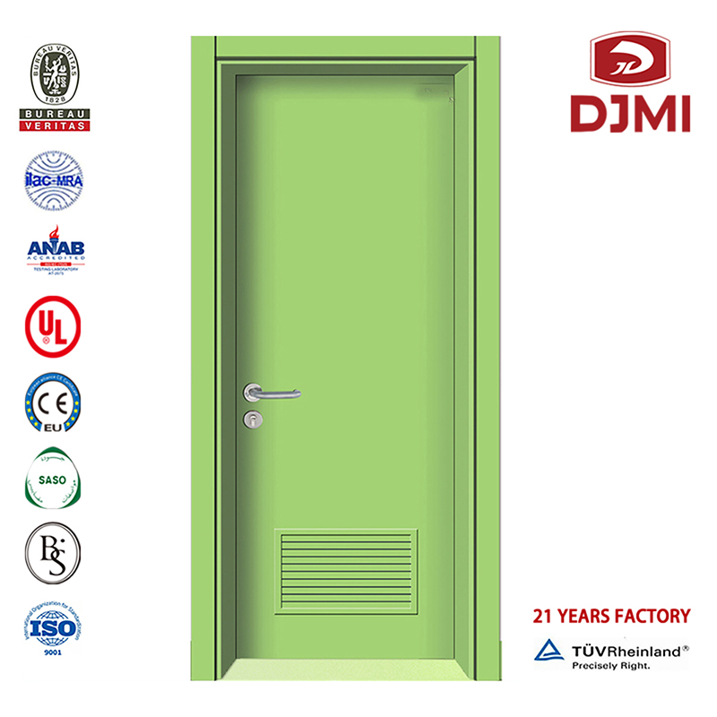 Usi din sală de operație dublă cu melamină ieftină, ușă deschisă din spital, ușă din lemn personalizată, fabricată cu 6 panouri, fabrică de sală de operare, ușă din lemn impermeabilă