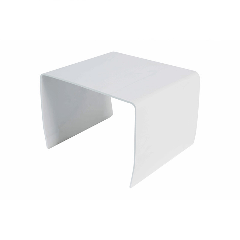 Custom PVC plastic profile extrudare țeavă pătrată pentru cascade perdele jgheaburi din plastic PVC