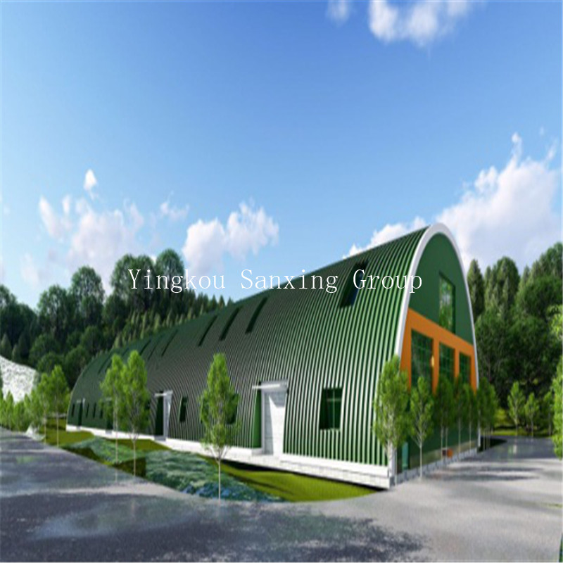 ACM No-Girder Arch Roof Forming Machine SX-ACM-914-700