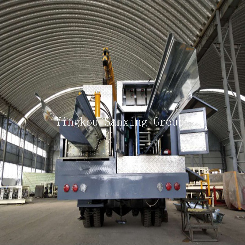 ACM No-Girder Arch Roof Forming Machine SX-ACM-1000-680