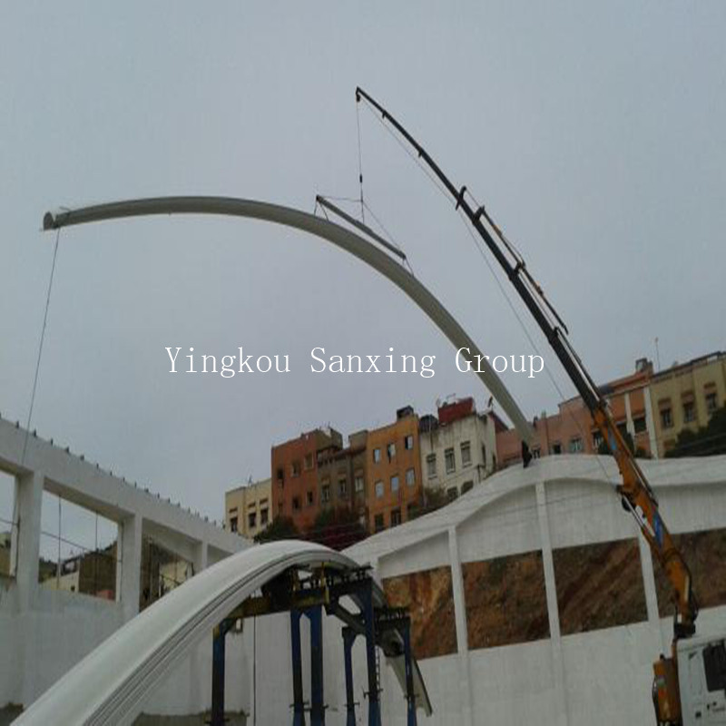 Screw-joint No-Girder Big Span Roof Making Machine