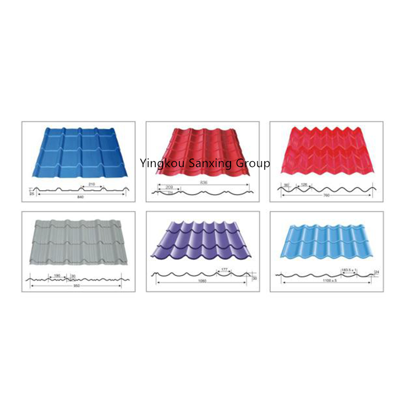 Mașină de confecționare a dalelor ondulate